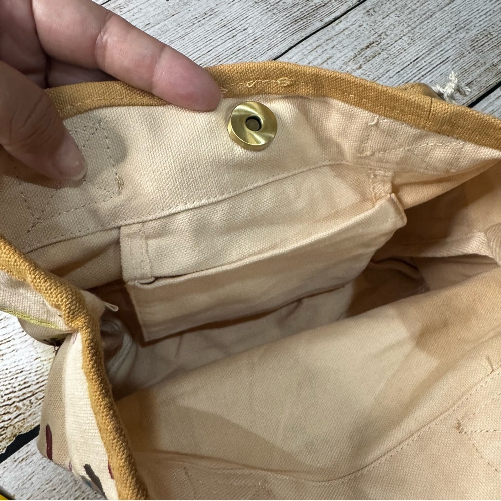 NWT Whole Foods Hawaii x Tag Aloha Mini Tote 100% Cotton Surfer Girl Tote - Picture 8 of 16